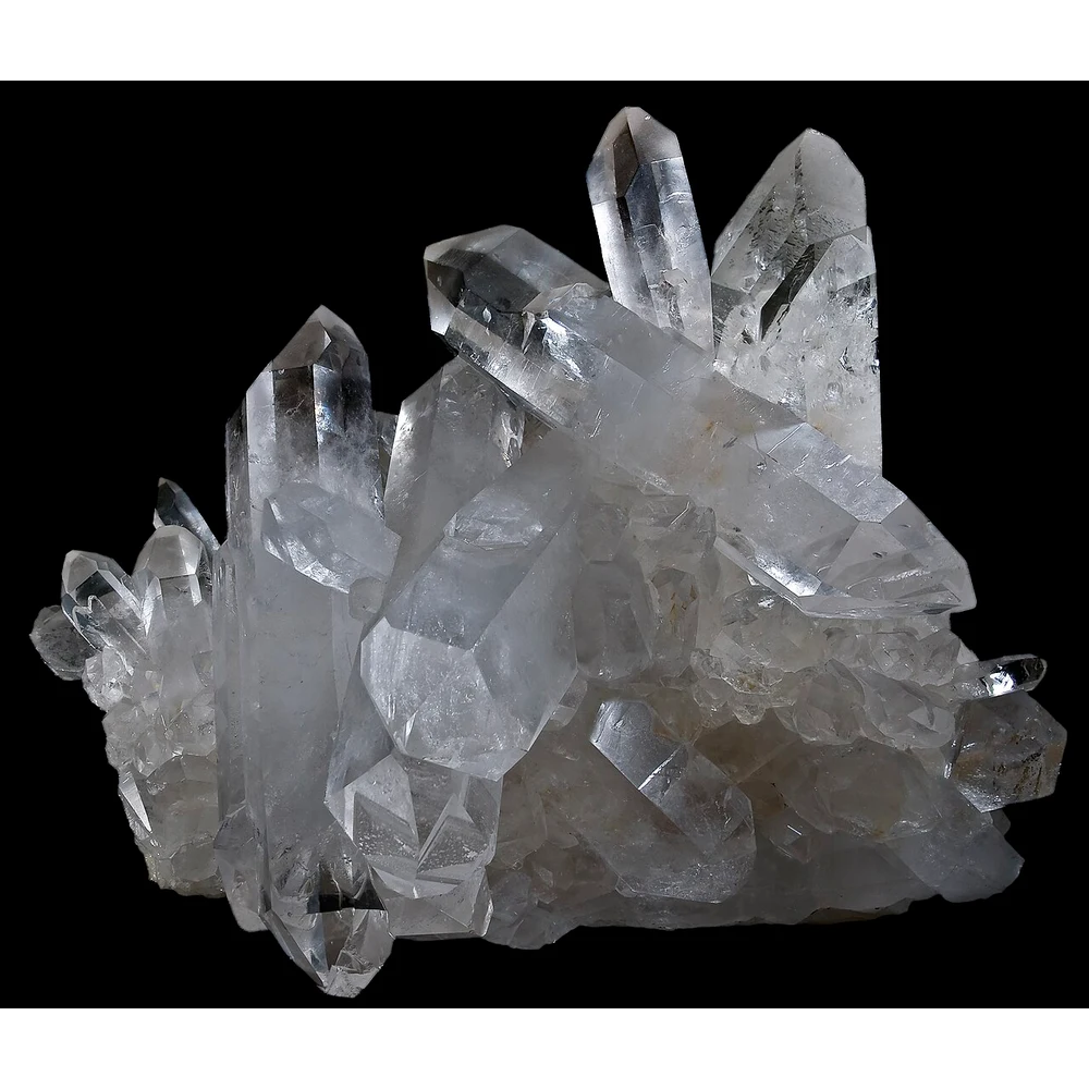 晶柱與晶球：quartz礦石參考圖片